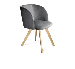 Обеденный стул SHT-ST33 / SHT-S39 (угольно-серый/прозрачный лак) в Заводоуковске - предосмотр