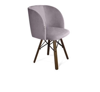 Обеденный стул SHT-ST33 / SHT-S70 (сиреневая орхидея/темный орех/черный муар) в Тюмени - предосмотр
