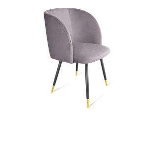 Обеденный стул SHT-ST33 / SHT-S95-1 (сиреневая орхидея/черный муар/золото) в Заводоуковске