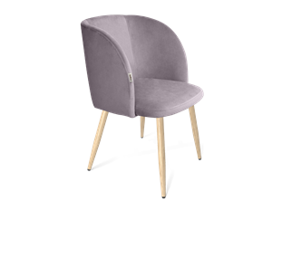 Обеденный стул SHT-ST33 / SHT-S95-WН (сиреневая орхидея/черный муар/прозрачный лак) в Тюмени - предосмотр