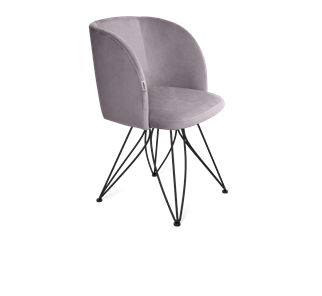 Обеденный стул SHT-ST33 / SHT-S113 (сиреневая орхидея/черный муар) в Тюмени - предосмотр