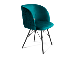 Обеденный стул SHT-ST33-1 / SHT-S37 (альпийский бирюзовый/черный муар) в Заводоуковске