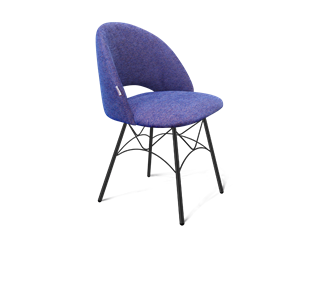 Обеденный стул SHT-ST34 / SHT-S107 (синий мираж/черный муар) в Заводоуковске - предосмотр