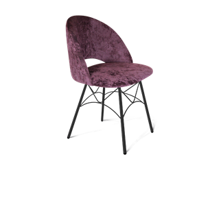 Обеденный стул SHT-ST34 / SHT-S107 (вишневый джем/черный муар) в Тюмени - предосмотр