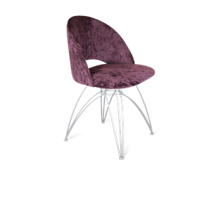 Обеденный стул SHT-ST34 / SHT-S112 (вишневый джем/хром лак) в Тюмени
