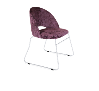 Обеденный стул SHT-ST34 / SHT-S167 (вишневый джем/хром лак) в Тюмени - предосмотр