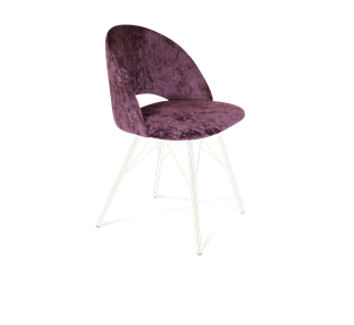 Обеденный стул SHT-ST34 / SHT-S37 (вишневый джем/белый муар) в Тюмени
