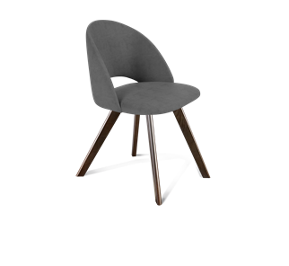 Обеденный стул SHT-ST34 / SHT-S39 (платиново-серый/венге) в Тюмени
