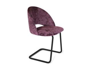 Обеденный стул SHT-ST34 / SHT-S45-1 (вишневый джем/черный муар) в Тюмени - предосмотр