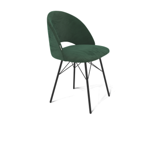 Обеденный стул SHT-ST34 / SHT-S64 (лиственно-зеленый/черный муар) в Тюмени