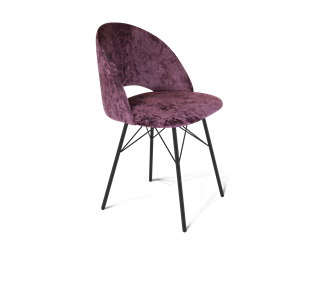 Обеденный стул SHT-ST34 / SHT-S64 (вишневый джем/черный муар) в Тюмени