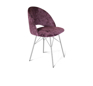 Обеденный стул SHT-ST34 / SHT-S64 (вишневый джем/хром лак) в Тюмени - предосмотр