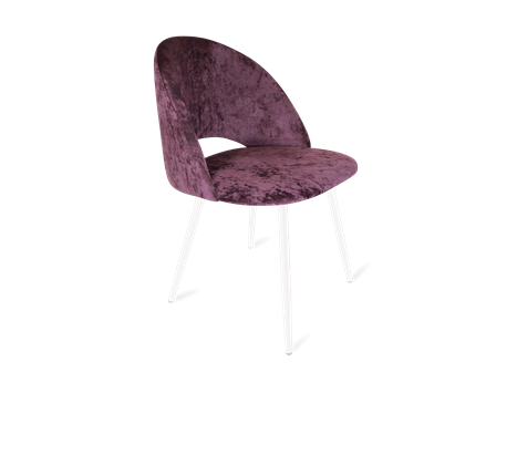 Обеденный стул SHT-ST34 / SHT-S95-1 (вишневый джем/белый муар) в Заводоуковске - изображение