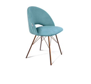 Обеденный стул SHT-ST34-1 / SHT-S37 (голубая пастель/медный металлик) в Заводоуковске - предосмотр