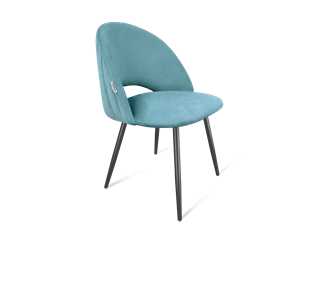 Обеденный стул SHT-ST34-1 / SHT-S95-1 (голубая пастель/черный муар) в Тюмени