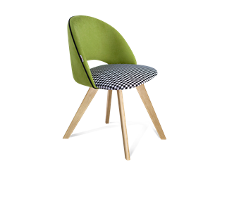 Обеденный стул SHT-ST34-3 / SHT-S39 (оливковый/гусиная лапка/прозрачный лак) в Тюмени