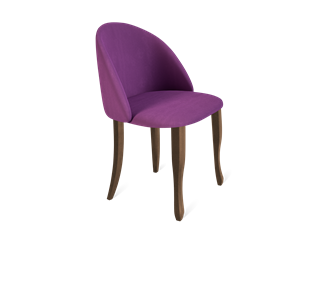 Обеденный стул SHT-ST35 / SHT-S122 (ягодное варенье/темный орех/черный муар) в Заводоуковске