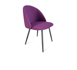 Обеденный стул SHT-ST35 / SHT-S95-1 (ягодное варенье/черный муар) в Тюмени