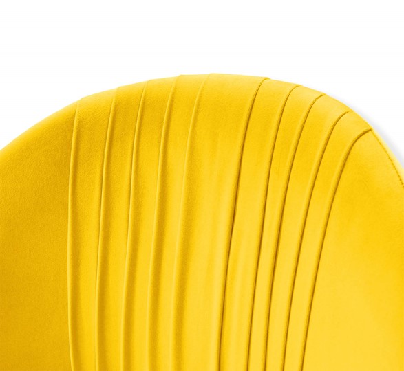 Обеденный стул SHT-ST35-1 / SHT-S37 (имперский жёлтый/медный металлик) в Заводоуковске - изображение 3