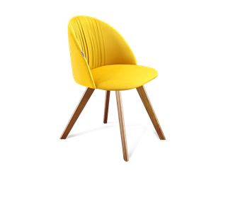 Обеденный стул SHT-ST35-1 / SHT-S39 (имперский жёлтый/светлый орех) в Заводоуковске