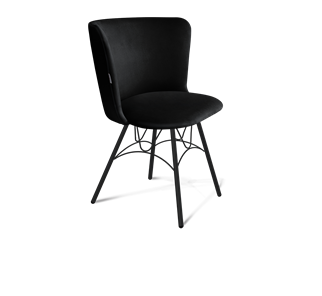 Обеденный стул SHT-ST36 / SHT-S100 (ночное затмение/черный муар) в Тюмени - предосмотр