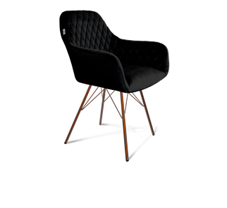 Обеденный стул SHT-ST38 / SHT-S37 (ночное затмение/медный металлик) в Заводоуковске