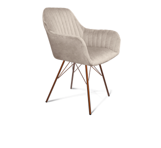 Обеденный стул SHT-ST38-1 / SHT-S37 (лунный мрамор/медный металлик) в Тюмени - предосмотр