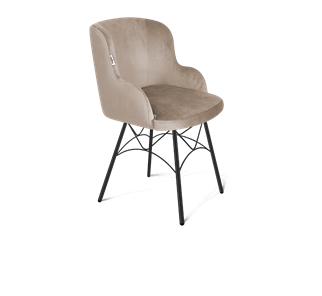 Обеденный стул SHT-ST39 / SHT-S107 (латте/черный муар) в Тюмени