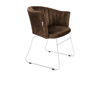Обеденный стул SHT-ST42-1 / SHT-S167 (кофейный трюфель/хром лак) в Заводоуковске - предосмотр