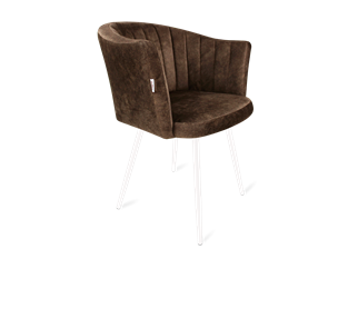 Обеденный стул SHT-ST42-1 / SHT-S95-1 (кофейный трюфель/белый муар) в Тюмени - предосмотр