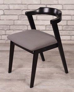 Обеденный стул Штаер (темно-серый; венге) в Заводоуковске - предосмотр