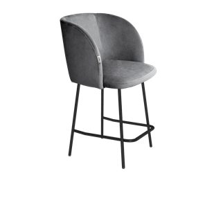 Полубарный стул SHT-ST33 / SHT-S29P-1 (угольно-серый/черный муар) в Тюмени - предосмотр