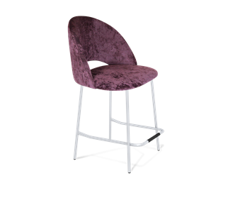 Полубарный стул SHT-ST34 / SHT-S29P-1 (вишневый джем/хром лак) в Тюмени - предосмотр