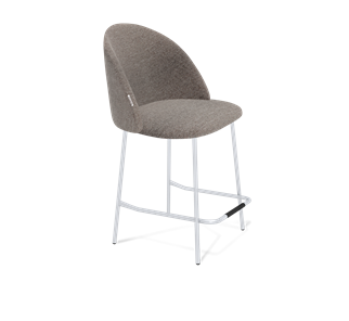 Полубарный стул SHT-ST35 / SHT-S29P-1 (тростниковый сахар/хром лак) в Тюмени