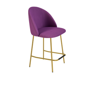 Полубарный стул SHT-ST35 / SHT-S29P-1 (ягодное варенье/золото) в Тюмени