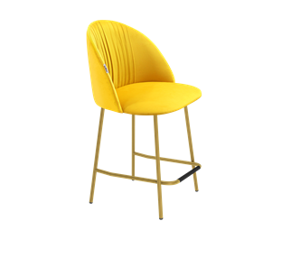 Полубарный стул SHT-ST35-1 / SHT-S29P-1 (имперский жёлтый/золото) в Заводоуковске