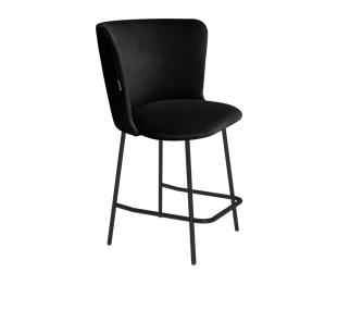 Полубарный стул SHT-ST36 / SHT-S29P-1 (ночное затмение/черный муар) в Тюмени