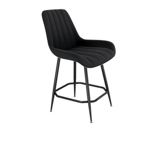 Полубарный стул SHT-ST37 / SHT-S148-1 (ночное затмение/черный муар) в Тюмени - предосмотр