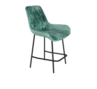 Полубарный стул SHT-ST37 / SHT-S29P-1 (зеленый чай/черный муар) в Тюмени - предосмотр