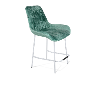 Полубарный стул SHT-ST37 / SHT-S29P-1 (зеленый чай/хром лак) в Тюмени - предосмотр