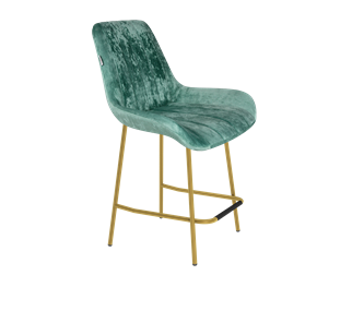 Полубарный стул SHT-ST37 / SHT-S29P-1 (зеленый чай/золото) в Тюмени - предосмотр