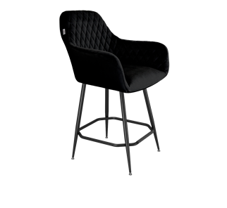 Полубарный стул SHT-ST38 / SHT-S148-1 (ночное затмение/черный муар) в Тюмени