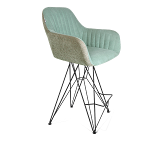 Полубарный стул SHT-ST38-3 / SHT-S66-1 (вечерняя заря/черный муар) в Тюмени
