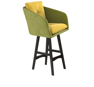 Полубарный стул SHT-ST43-2 / SHT-S65-1 (фисташковый десерт/венге) в Заводоуковске