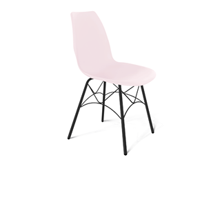 Обеденный стул SHT-ST29/S107 (пастельно-розовый/черный муар) в Заводоуковске - предосмотр