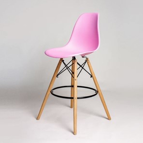 Барный стул DSL 110 Wood bar (розовый) в Заводоуковске