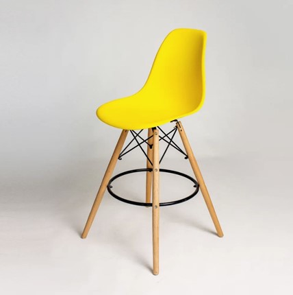 Барный стул DSL 110 Wood bar (лимон) в Заводоуковске - изображение