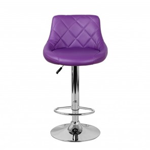 Кухонный стул Комфорт с мягкой спинкой WX-2396 экокожа фиолетовый в Тюмени