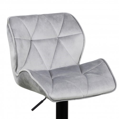Барный стул Кристалл  WX-2583 белюр серый в Заводоуковске - изображение 2