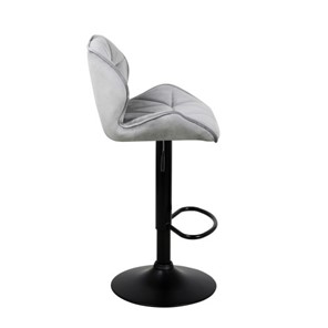 Барный стул Кристалл  WX-2583 белюр серый в Заводоуковске - предосмотр 3